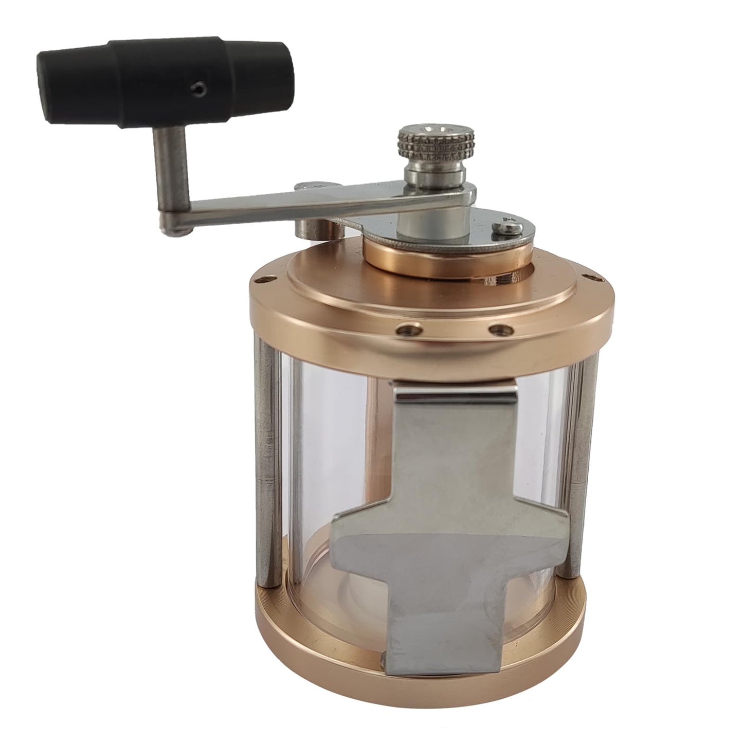 ISURE MARINE Deep Sea Fishing Reel Salt & Pepper Grinder Set Mills With Wood Plate