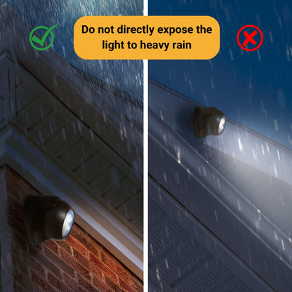 Proxinova LED Security Lights Motion Sensor PIR, Bright LED Floodlight 150 Lumens, Wireless Motion Sensor Lights Outdoor, Outdoor Lights Battery Powered, Battery Powered Outdoor Lights, 360° Rotation