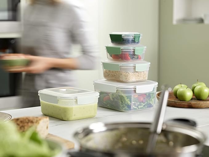 Joseph Joseph Nest Lock, 10 Piece Plastic Food Storage Container set