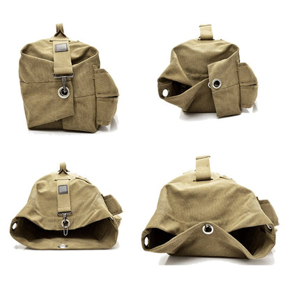 OAREA Large Capacity Travel Climbing Bag Tactical Military Backpack Women Army Bags Canvas Bucket Shoulder Bag Sports Bag