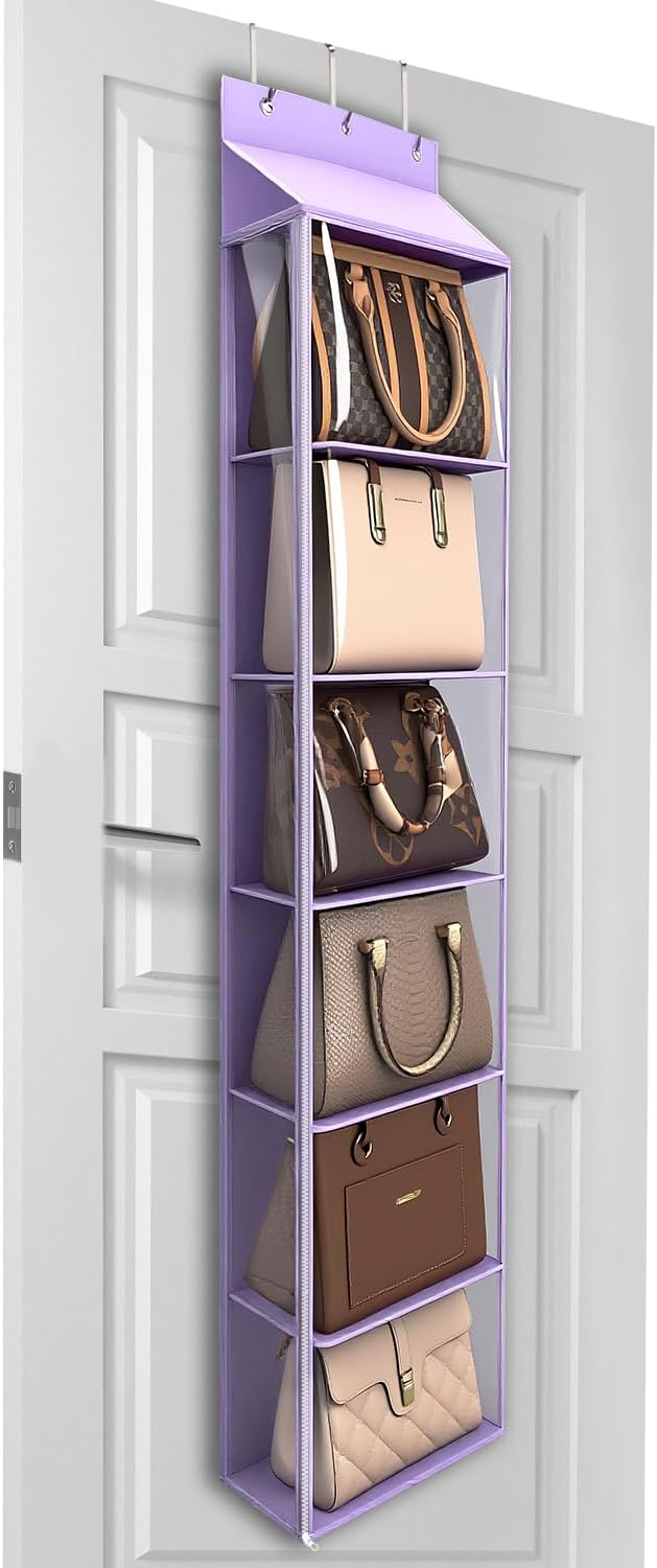 Lirex Over The Door Purse Organizer & Purse Shelf