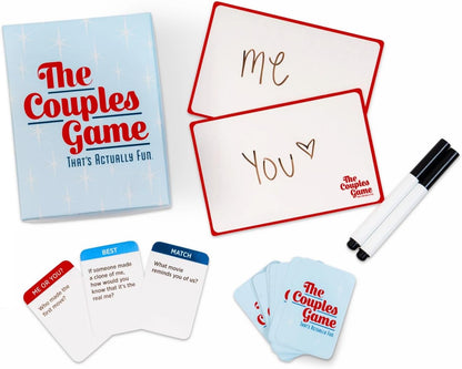 DSS Games The Couples Game That's Actually Fun [Date Night Idea, Relationship Card Game, Newlywed Game, 2 Players for Adults | Valentine's Day Couples Gifts, Gift for Her, Gift for Him]