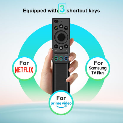 BN59-01357A BN59-01357F Solar TV Remote Replacement for Samsung Smart TV Remote Control with Voice and Rechargeable Solar,The Frame Neo QLED 4K/8K UHD Smart TVs
