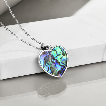 ONEFINITY Skull Necklace 925 Sterling Silver Abalone Shell Skeleton Tree of Life necklace Halloween Jewelry Gifts for Women Wife