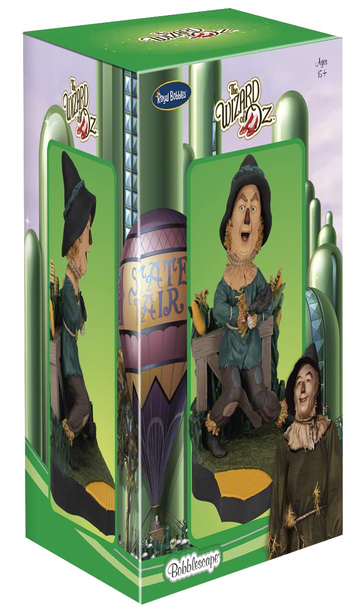 Royal Bobbles The Wizard of Oz Scarecrow Collectible Bobblescape Bobblehead Statue