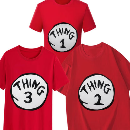 Thing 1 2 Large 2 Pieces Iron On Patch Halloween Costume Accessories Standard
