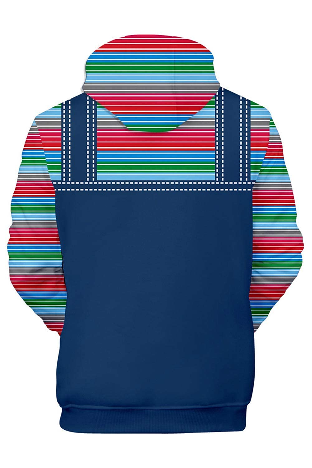 Chucky Hoodie Jackets Men Costume Halloween Cosplay Pullover Shirt Sweatshirt Colorful Large