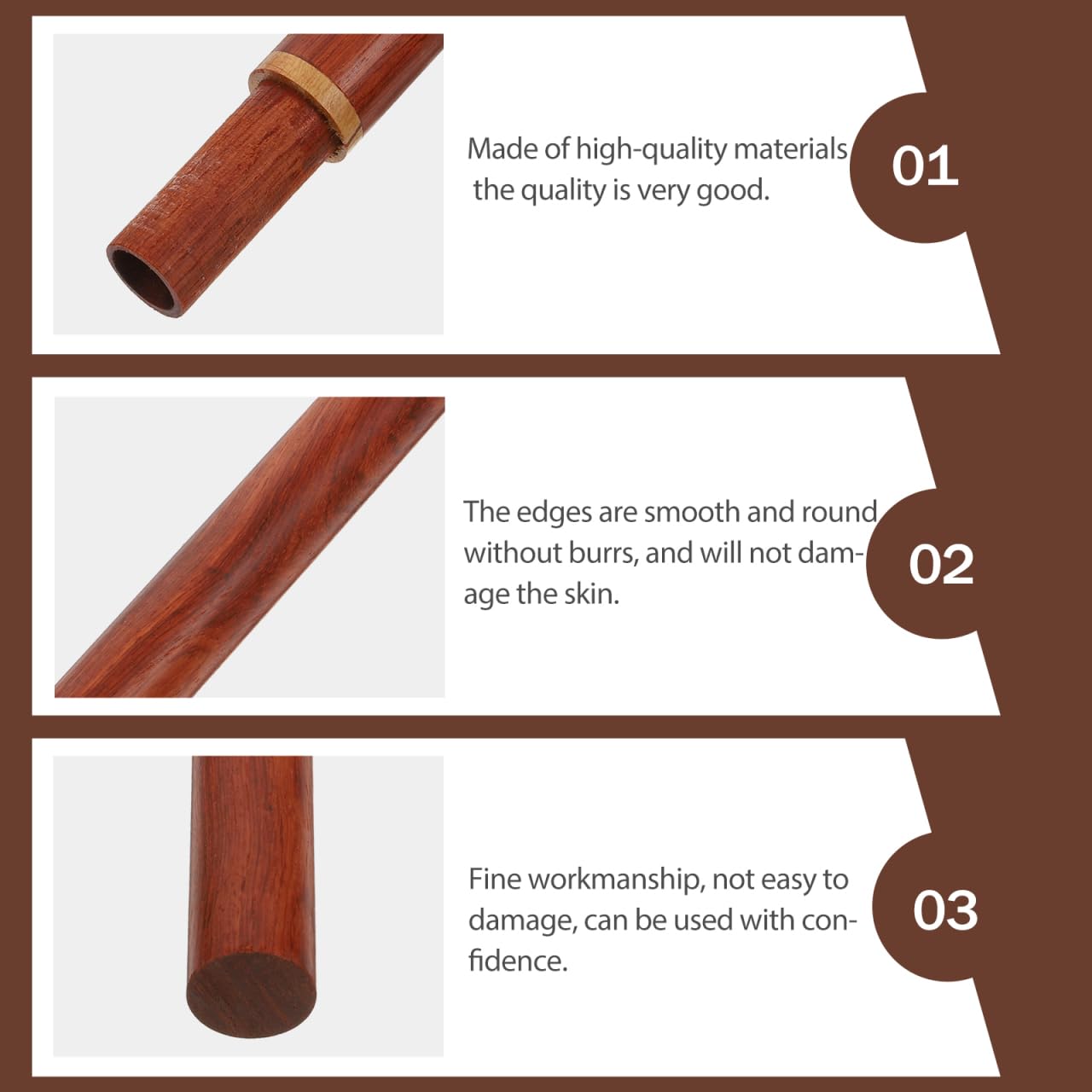 Healifty Incense Tube Holder Portable Creative Storage Container for Home Office Travel Lightweight Decorative Incense Stick Organizer with Smooth Surface 9.64X0.78X0.78 Inch