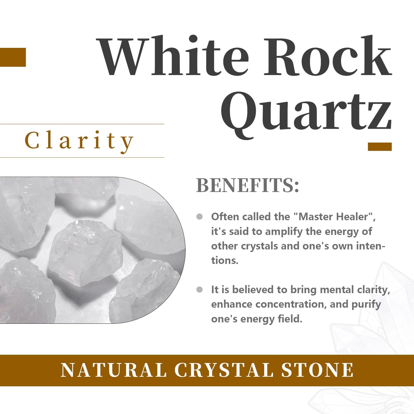 Rockcloud Pyramid & 7 Chakra Points Energy Generator,Reiki Healing Crystal Stone,Rock Quartz