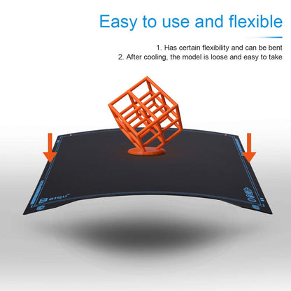 BIQU SSS Super Spring Steel 310×310mm 3D Printer Platform Parts Printing Build Plate PLA PETG for Cr-10 Cr-10s Pro