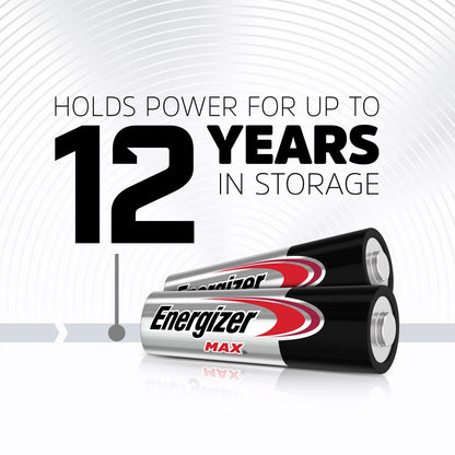 Energizer AA Batteries, MAX Double AA Battery Alkaline, 24 Count