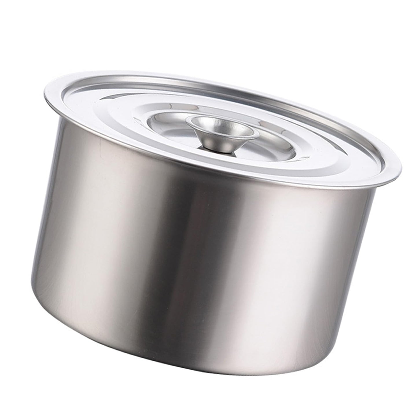 Generic Stainless Steel Sugar Bowls with Lid, Small Condiment Containers for Serving Sugar, Pepper, Salt, Spice, for Home and Kitchen (6.3x6.49x3.46inch), Sliver, Generic20240320
