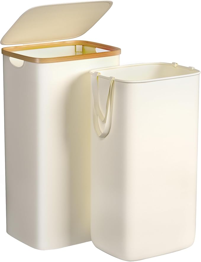 Large Laundry Hamper, 100L Waterproof Laundry Basket