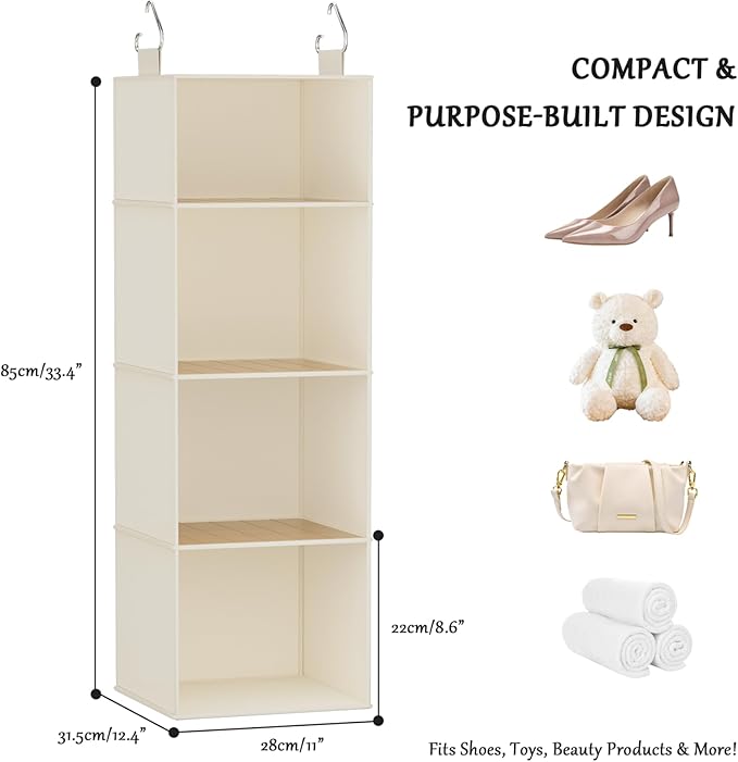 VERONLY Hanging Closet Organizer and Storage