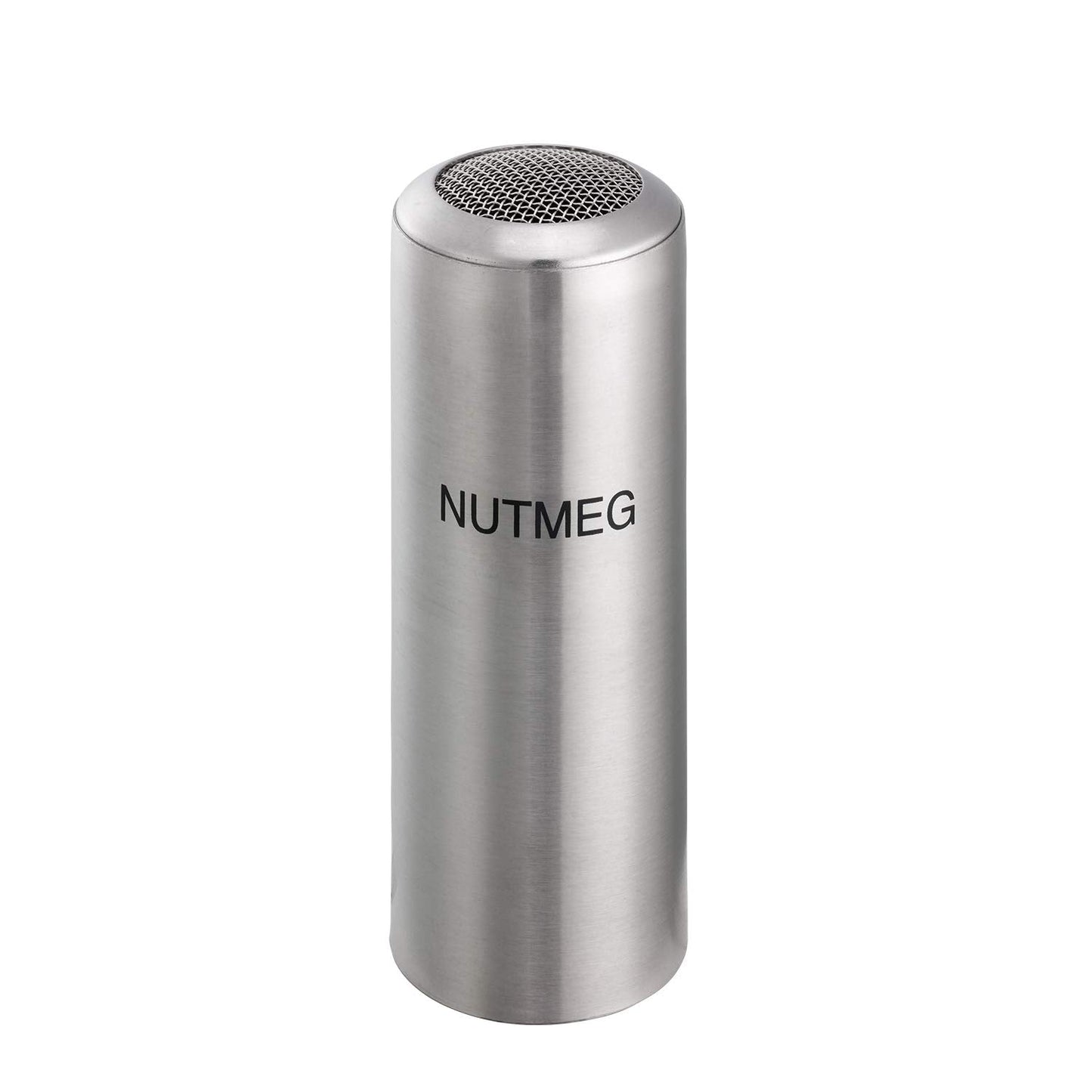 Service Ideas STCMESHNUTM Condiment Shaker, Mesh, Nutmeg Imprint