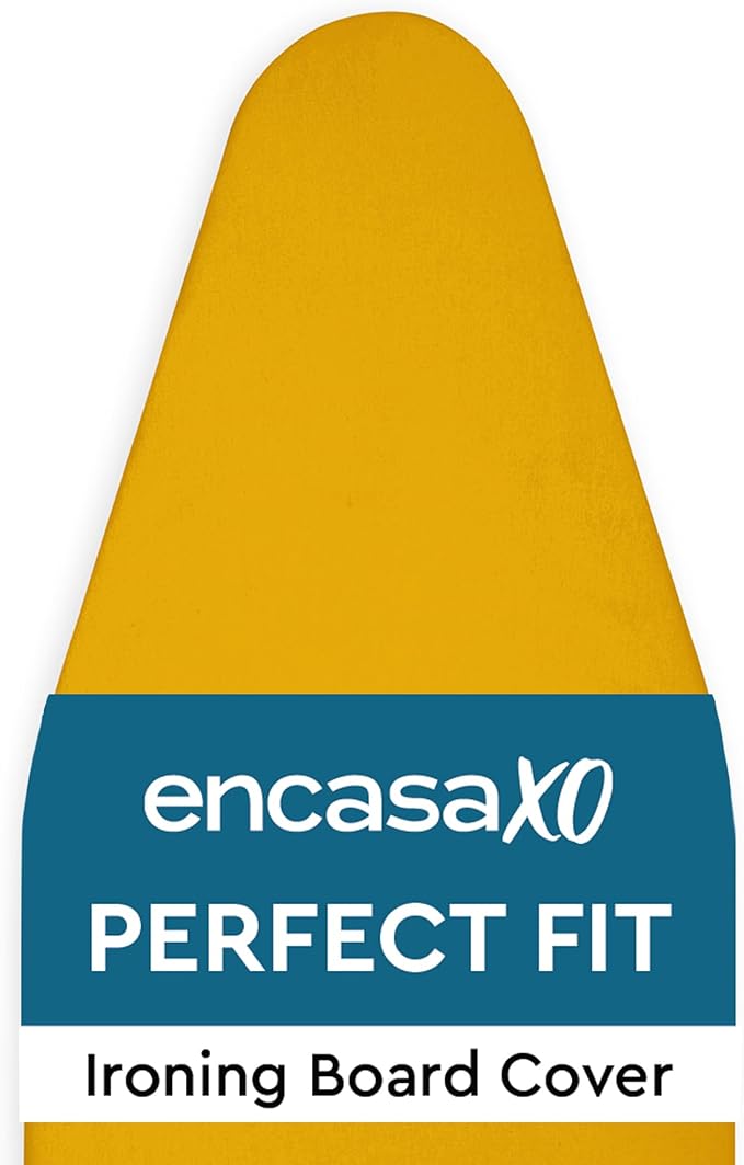 Encasa XO Ironing Board Cover and Pad 54"x15" - 4mm Felt Large Iron Board Cover