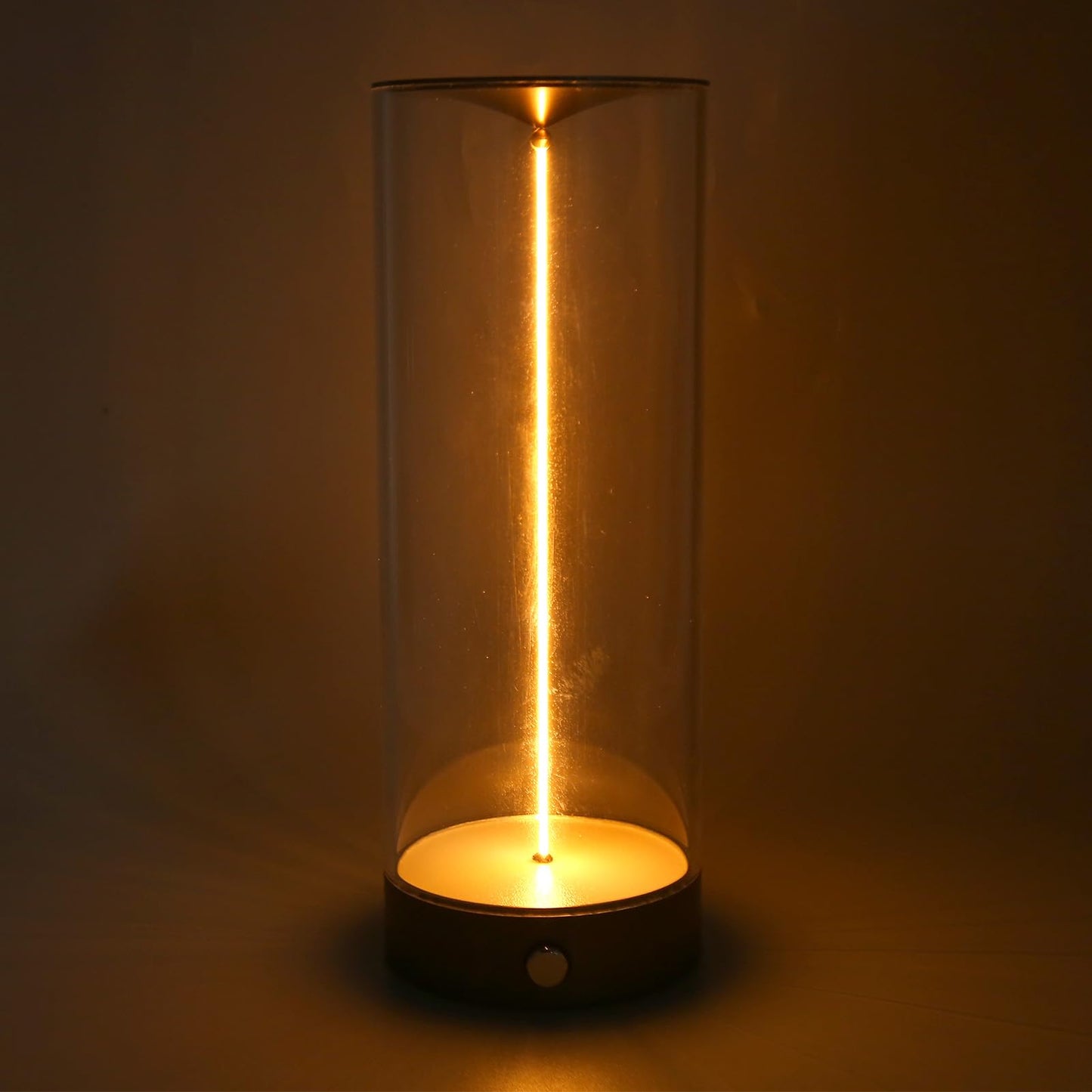 Jiawu Bedside Night Light, Modern Minimalist Dimmable Touch Lamp with Breathing Effect & Flexible Filament, USB Charging Portable LED Table Lamp for Bedroom Baby Nursery Living Room