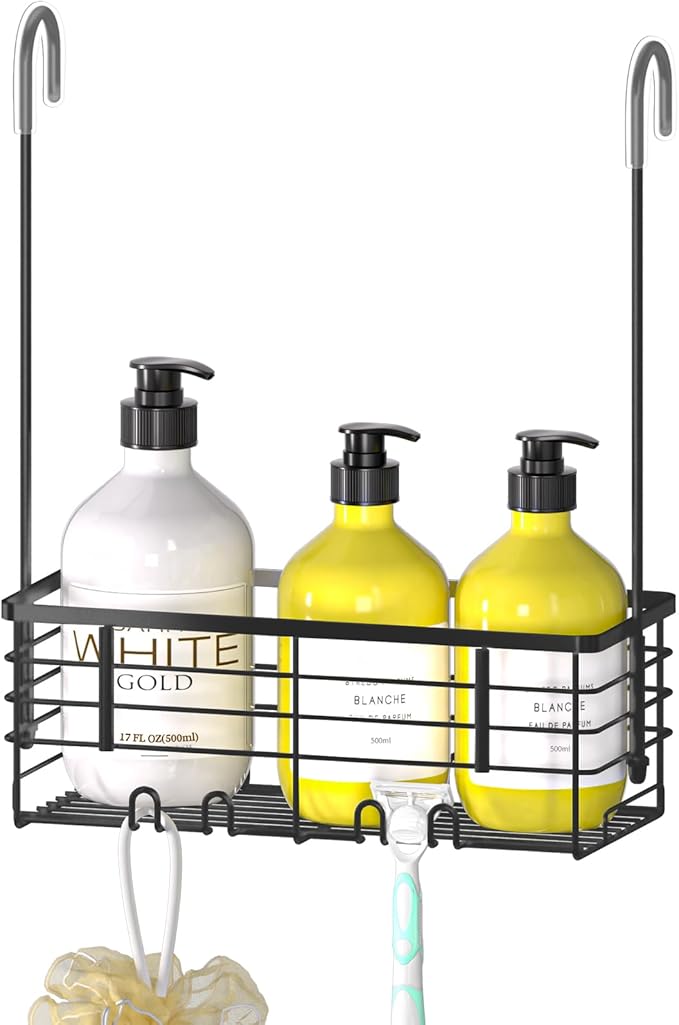 DELLAN Hanging Shower Rack, Shower Organizer Hanging
