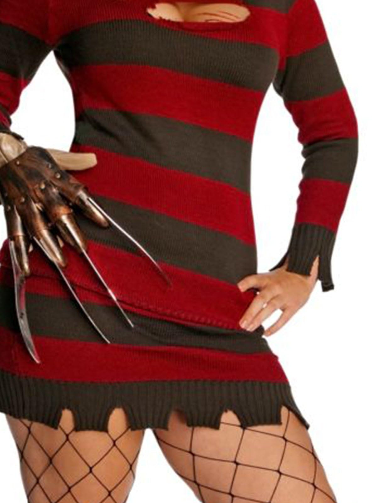Rubies A Nightmare on Elm Street: Freddy Krueger Costume for Adults, Women's Plus
