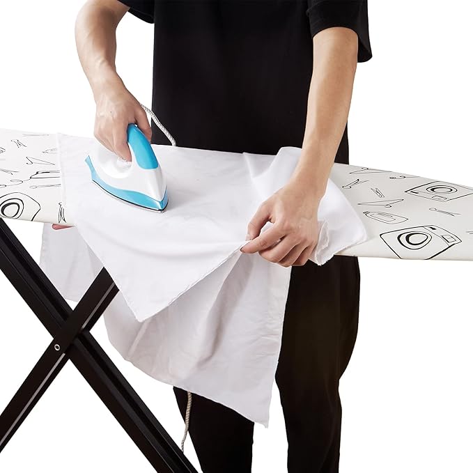 Seiritex Ironing Board Cover and Pad Standard Size 15 x 54 inch, Heat Reflective