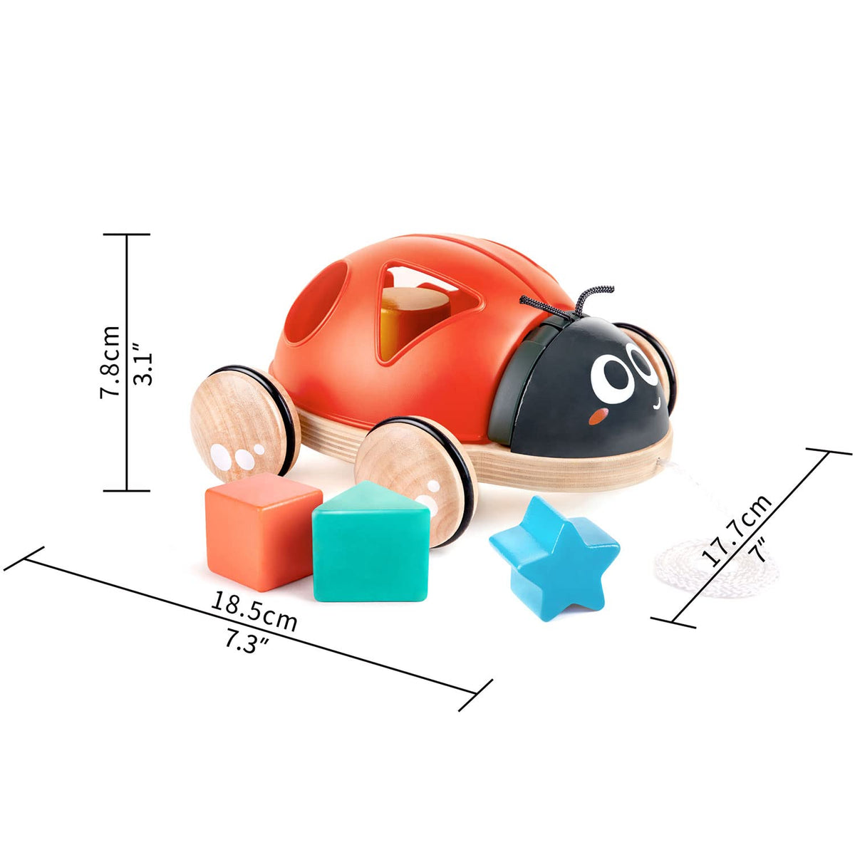 Hape Shape Sorter Ladybug
