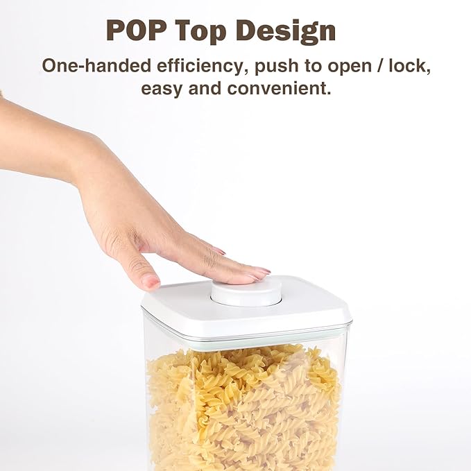 12 Pcs Pop Food Storage Containers Airtight Food Storage Containers Set