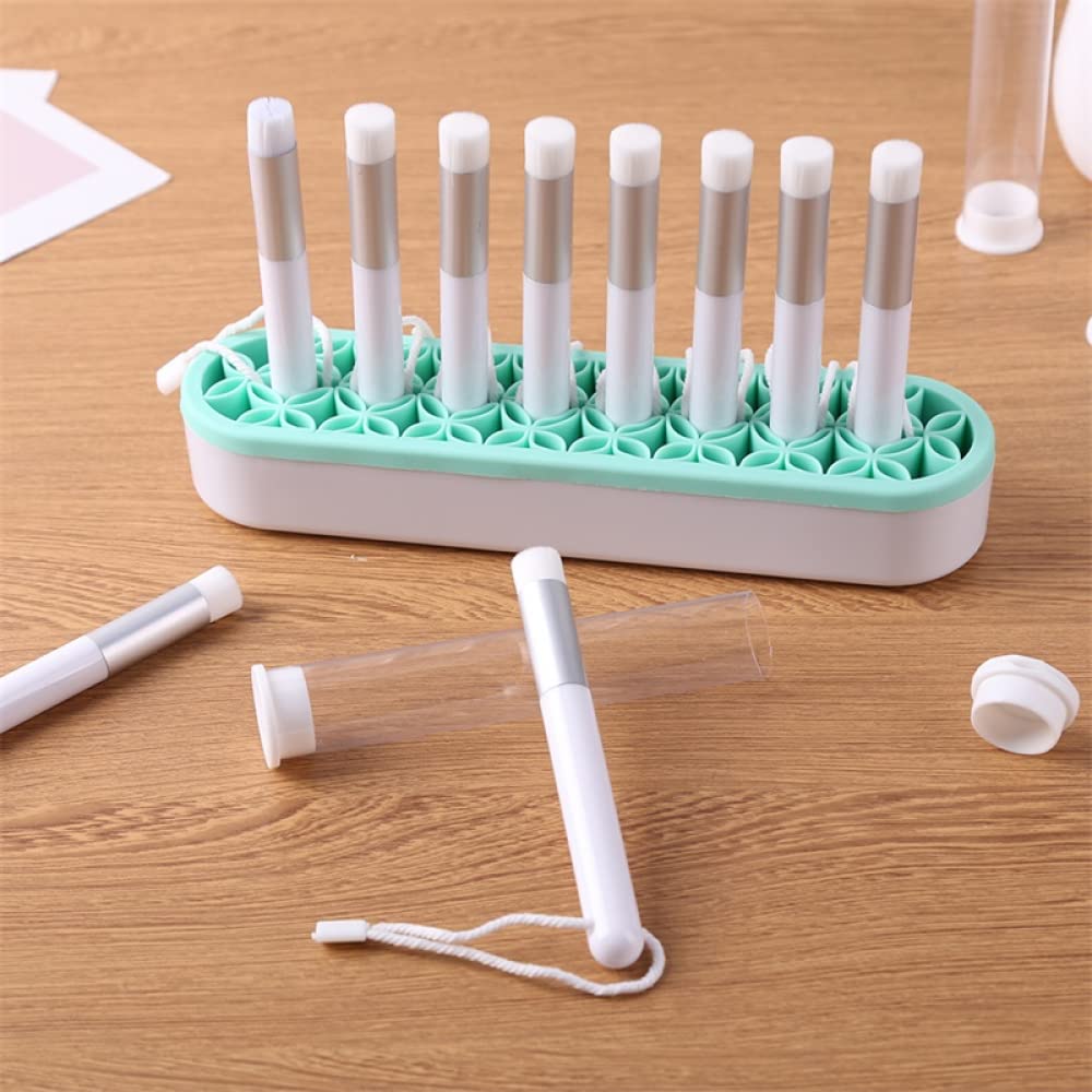 10 Pack Mini Blending Brushes Sets for Card Making Drawing Crafting Ink Paintbruhses Sets for Stamping Scrapbooking Background Card Stencils Die Cuts Card Making Scrapbooking Stamping Crafting Tool