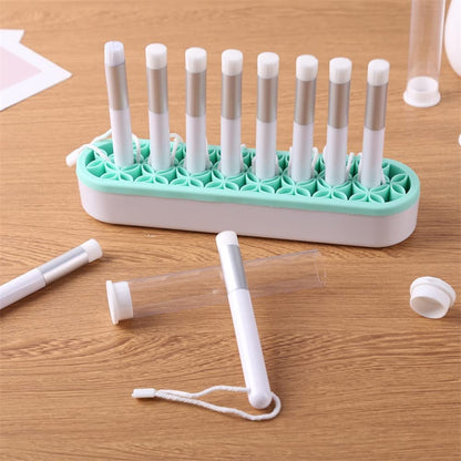 10 Pack Mini Blending Brushes Sets for Card Making Drawing Crafting Ink Paintbruhses Sets for Stamping Scrapbooking Background Card Stencils Die Cuts Card Making Scrapbooking Stamping Crafting Tool