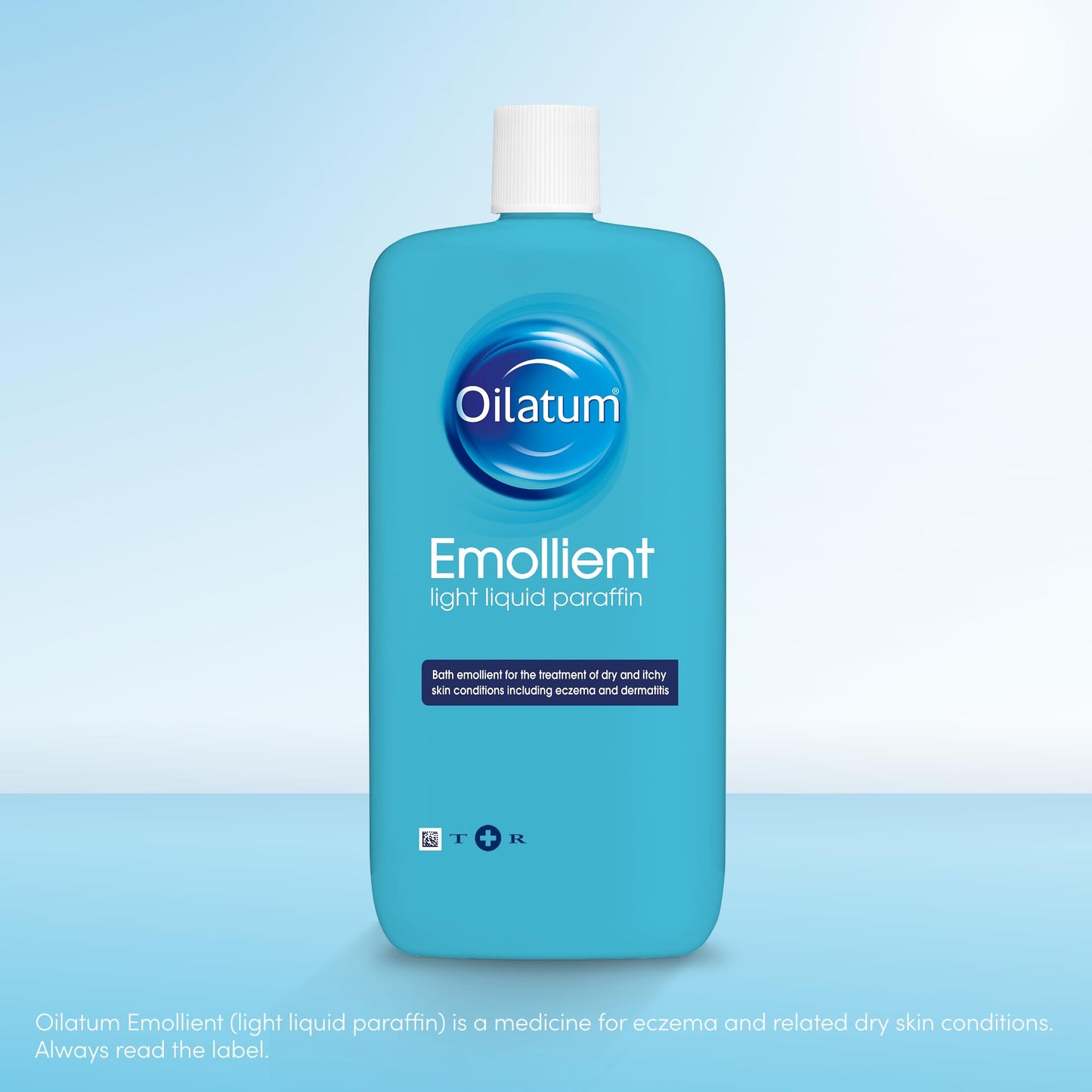 Oilatum Emollient Bath Liquid for Eczema, Psoriasis and Dry Skin Conditions, Soothing Formula for Sensitive Skin, Hydrating Relief for Itchy, Irritated Skin, 1 x 500ml