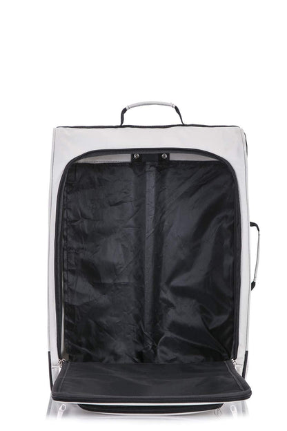 56x45x25 Easyjet Cabin Bag Hand Luggage Approved Cabin Case Lightweight Suitcase Also Approved for BA Jet 2 1.5kg 57L Black