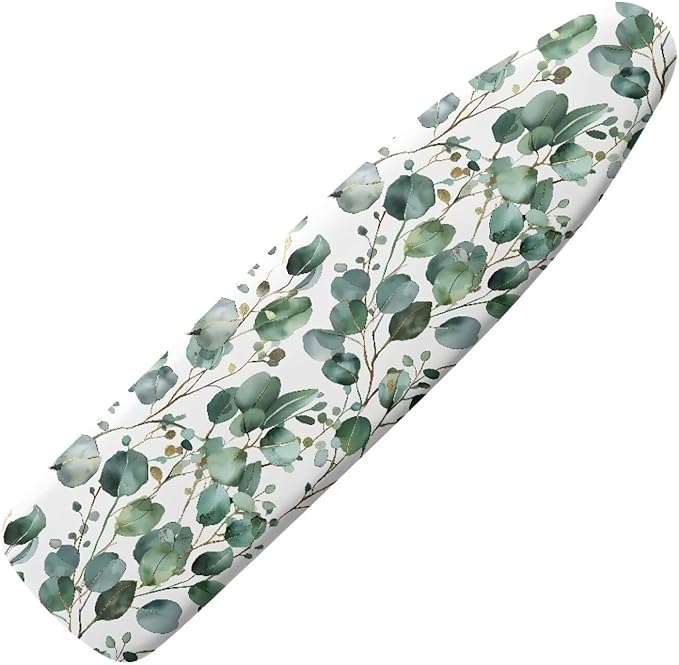 ZDCUSTOM Green Leaf Ironing Board Cover