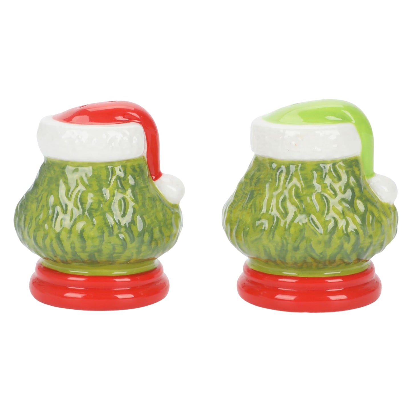 Vandor Dr. Seuss The Grinch Naughty or Nice Salt And Pepper Shaker Set,Multicolor