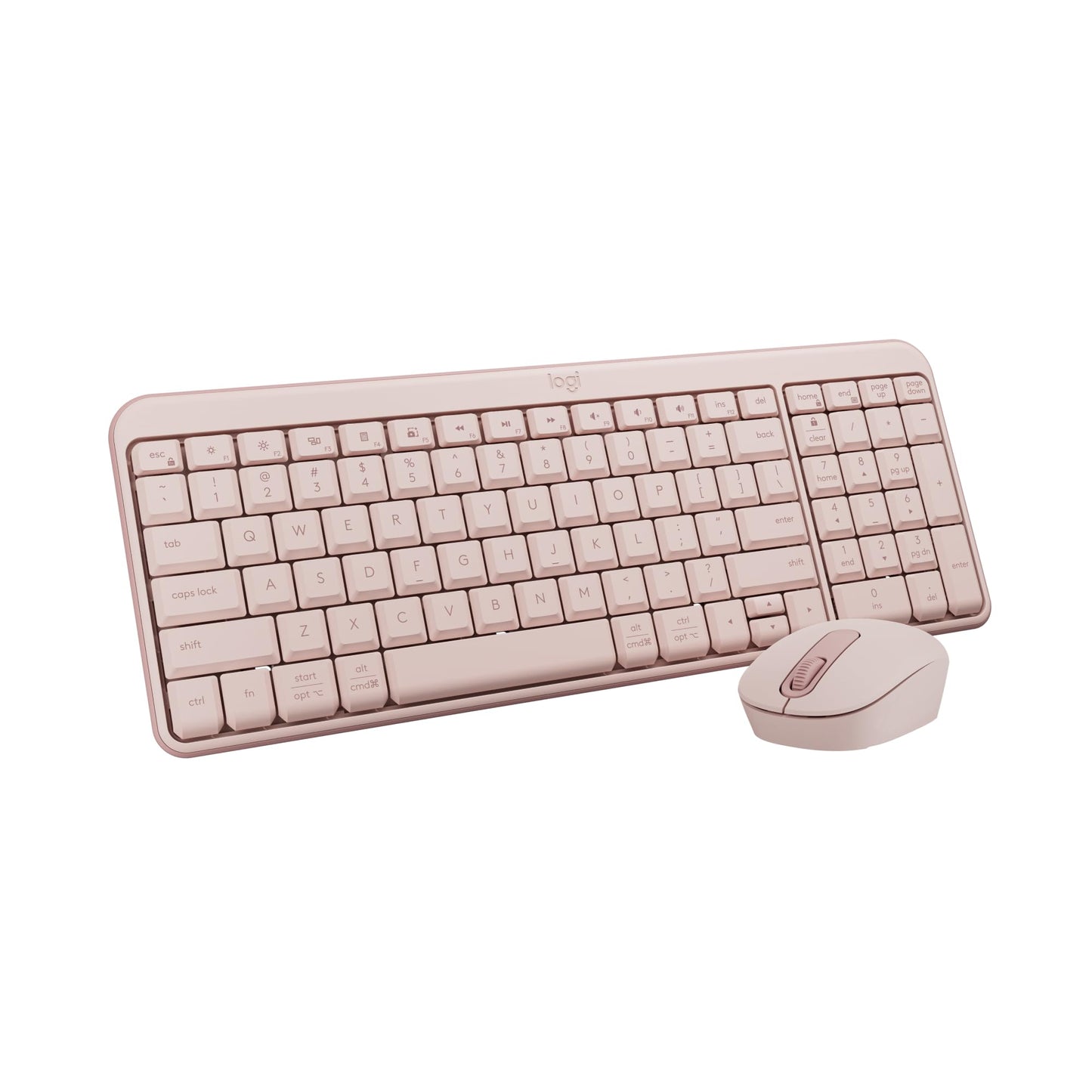 Logitech K250 Bluetooth Keyboard with Numpad, Easy Connectivity, Compact Wireless Keyboard Made with Recycled Plastic, Spill-Resistant, Comfortable Keys - Windows/MacOS - Graphite