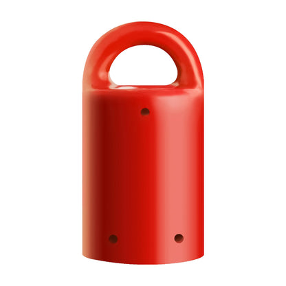 MagnetPAL Heavy-Duty Neodymium Anti-Rust Magnet, Magnetic Stud Finder, Hide-A-Key, Tool Holder & Retrieval, Most Powerful Magnet 12lb Pull, Indoor or Outdoor Multi Use Tools, Quick Release Keys Red