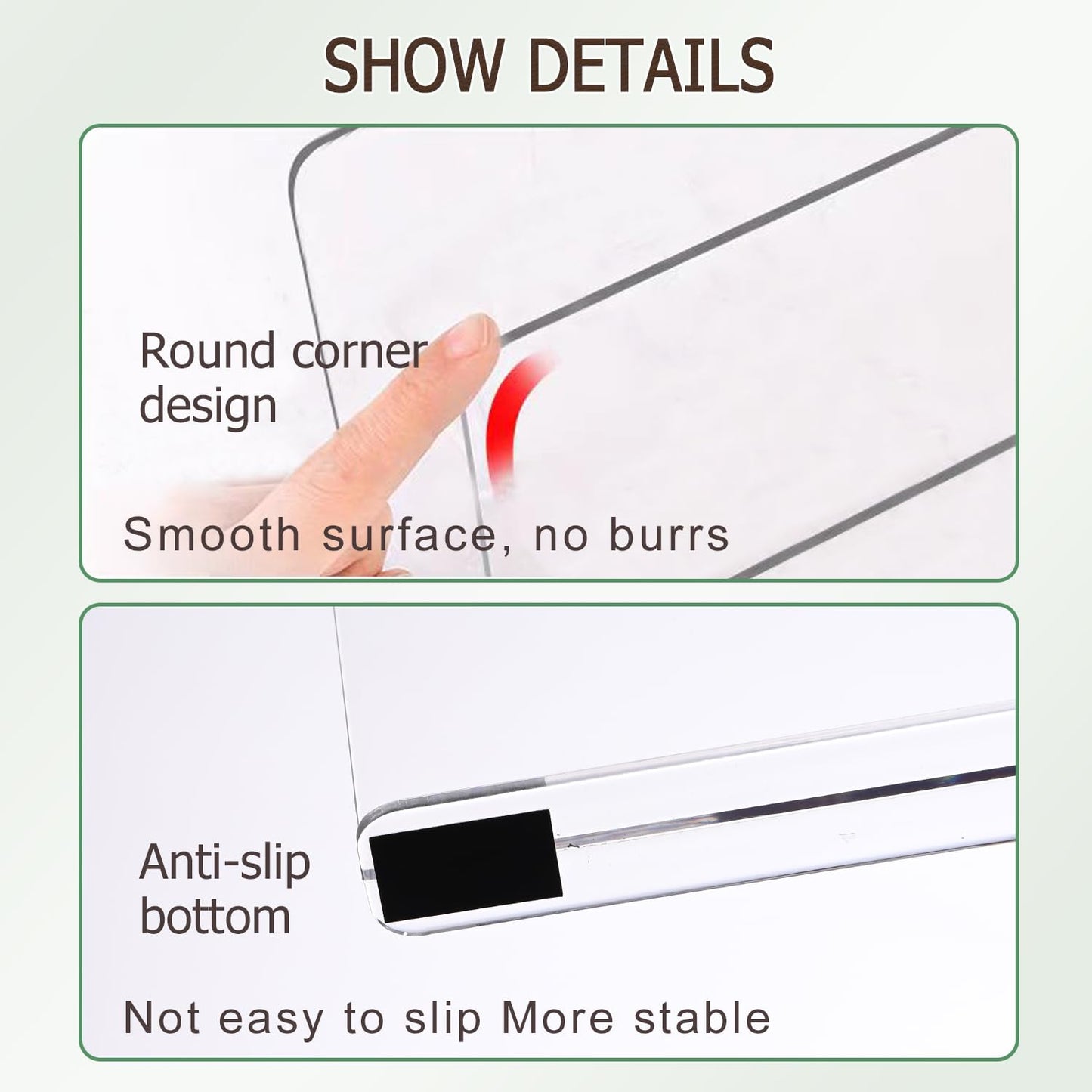 12Pcs Shelf Dividers for Closet Organization, Closet Purse Organizer Acrylic Shelf Dividers Purse Closet Organizer Closet Dividers for Bedroom, Kitchen, Bathroom, for Clothes Books Sweaters (12Pack)