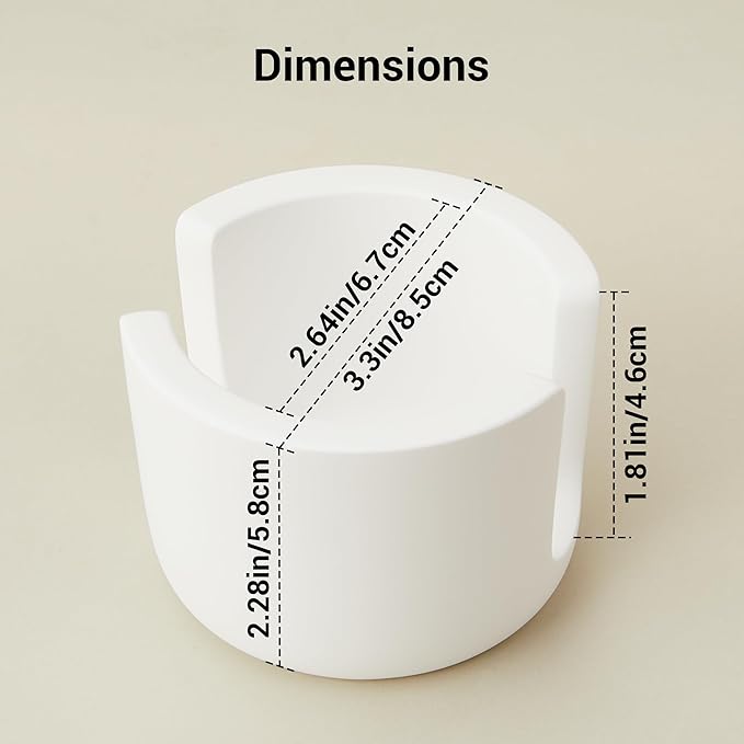 Diatomite Sponge Holder for Kitchen Sink Counter, Quick Drying, Fast Water