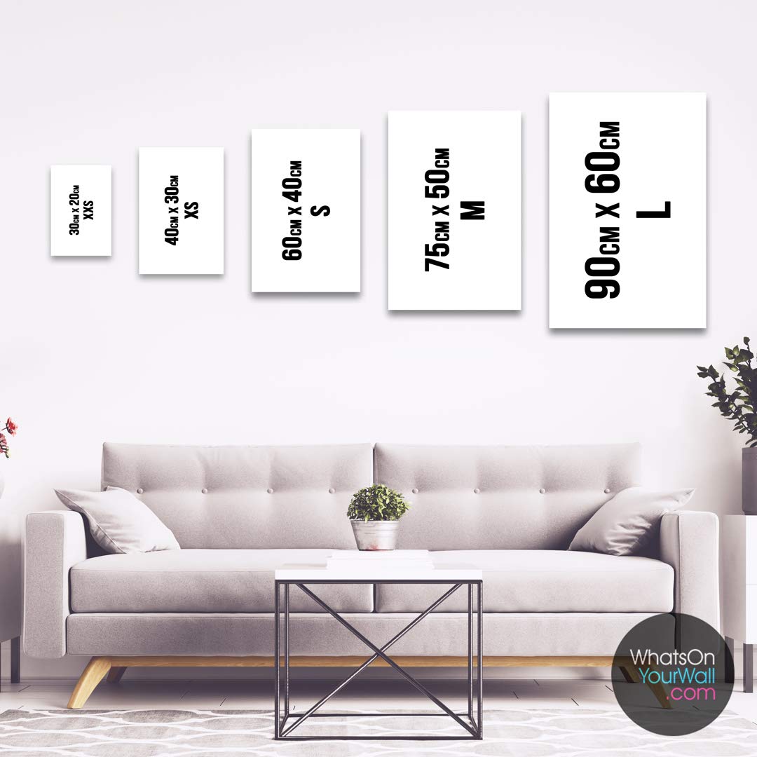 Photo Canvas your Image | Framed Canvas Prints from | Personalised Picture Photo Wall Art | Customise your Photo for perfect Picture for Living Room Kitchen Ready to Hang