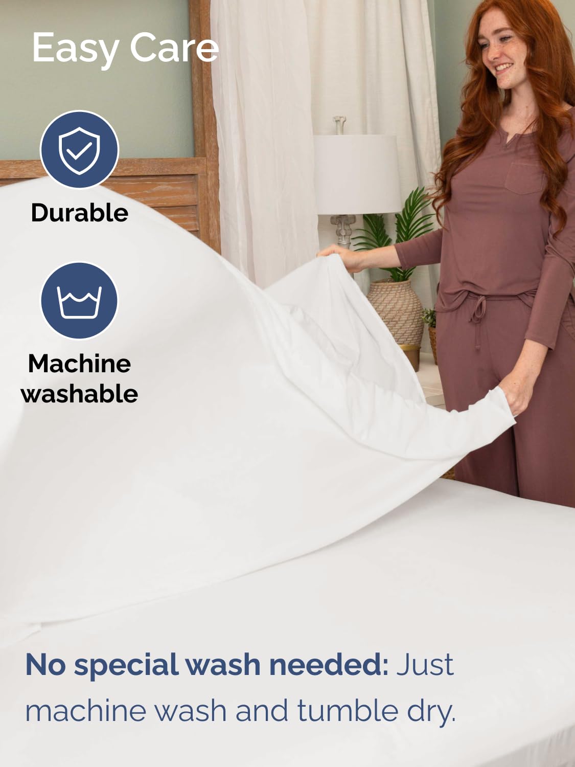 Extra Deep King Sheet Set - 6 Piece Breathable and Cooling Sheets - Hotel Luxury Bedding for Women, Men, Kids & Teens - Easy & Secure Fit - Soft and Wrinkle Free - Extra Deep Pockets - Antique White