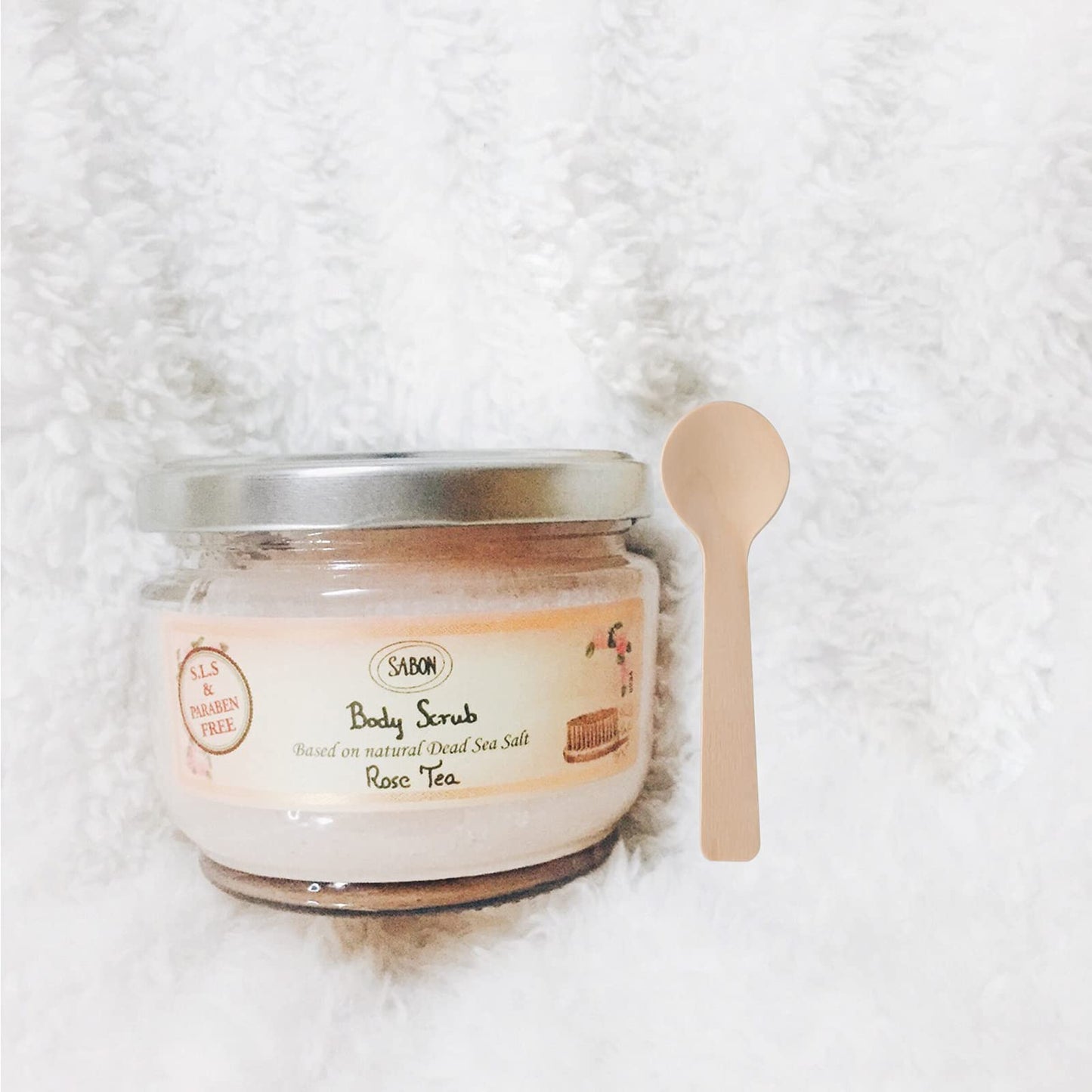 HAZOULEN 200 Pcs 4-inch Mini Wooden Spoons, Disposable Eco Friendly Sugar Salt Scrub Spoons, Biodegradable Ice Cream Dessert Spoons