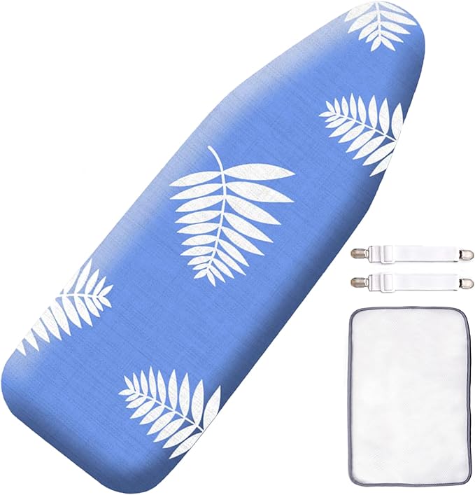 SheeChung Ironing Board Cover and Pad 15x54, Thick Ironing Board Cover