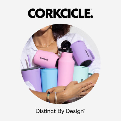 Corkcicle Classic Coffee Mug - Triple Insulated Stainless Steel for Travel - Shatter-Proof Lid - Keeps Drink Hot Over 3 Hours - Holiday Mug Gift - Great for Gifting Warmth - 16 oz - Mickey Tie Dye