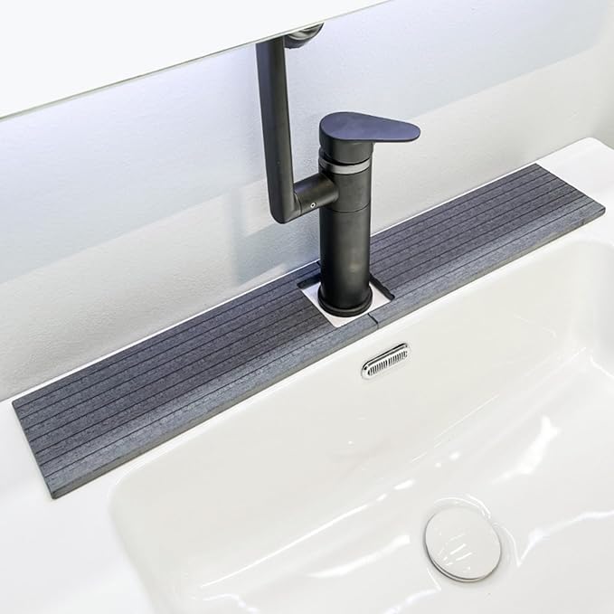 Kitchen Sink Faucet Mat, Prevents Moisture Buildup, Suitable