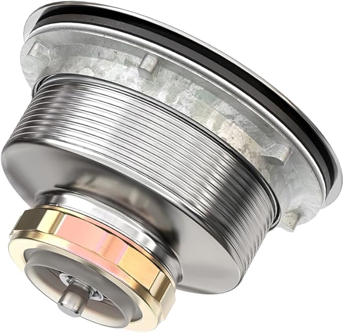 KONE 3-1/2 Inch Kitchen Sink Drain Strainer Assembly Made by All Stainless Steel