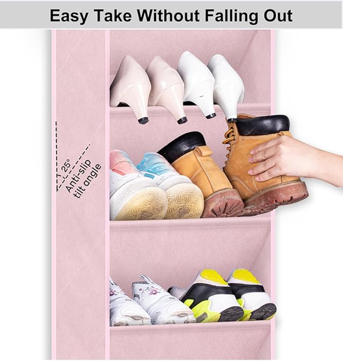 SLEEPING LAMB Over The Door Shoe Rack