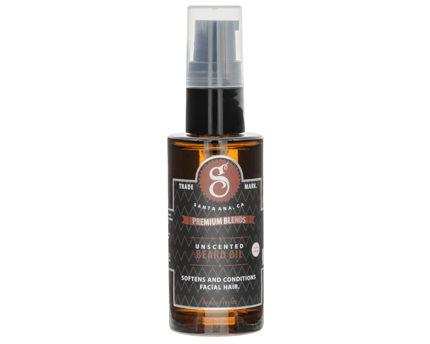 Suavecito Premium Blends Beard Oil - Leave-In Beard Conditioner For Softening Hair, Hydrating Skin, Eliminating Beard Dandruff, Healthy Beard Growth - 1 oz