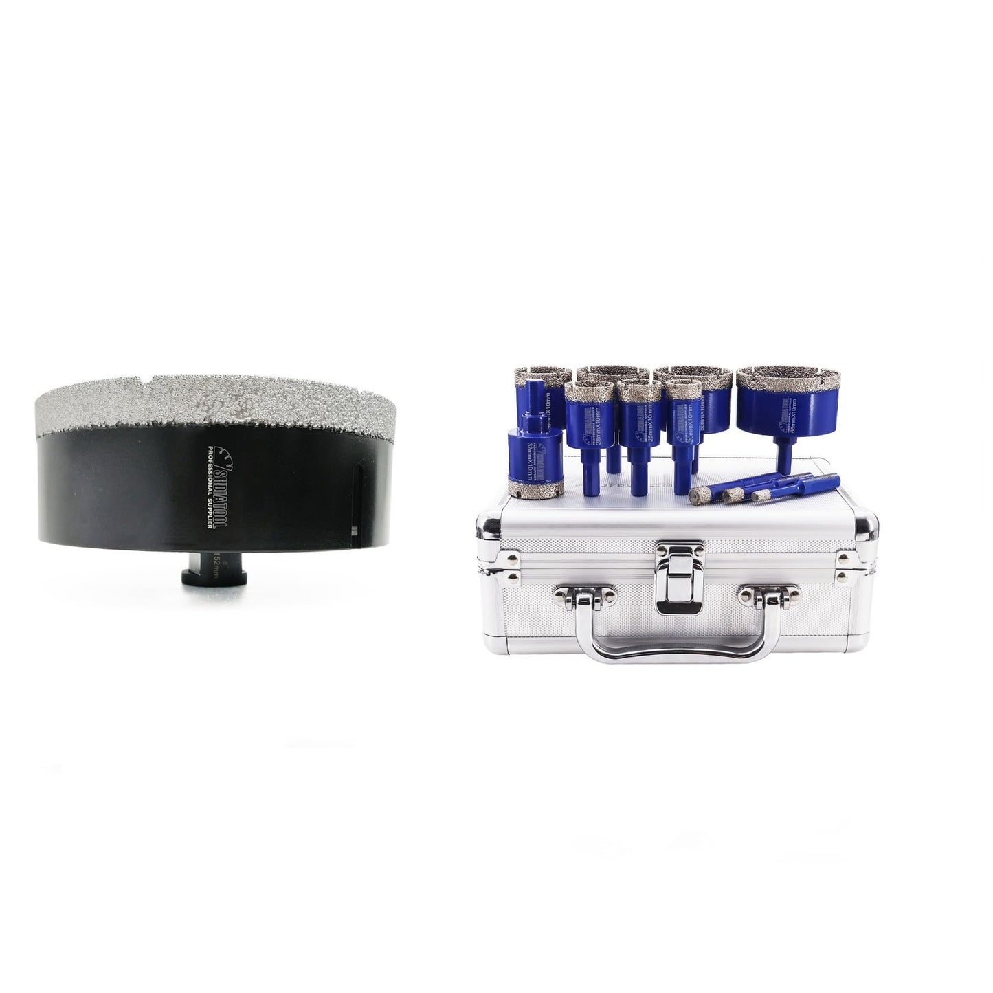 SHDIATOOL Diamond Core Drill Bits 6 Inch for Porcelain Ceramic Tile Marble Brick Vacuum Brazed Hole Saw