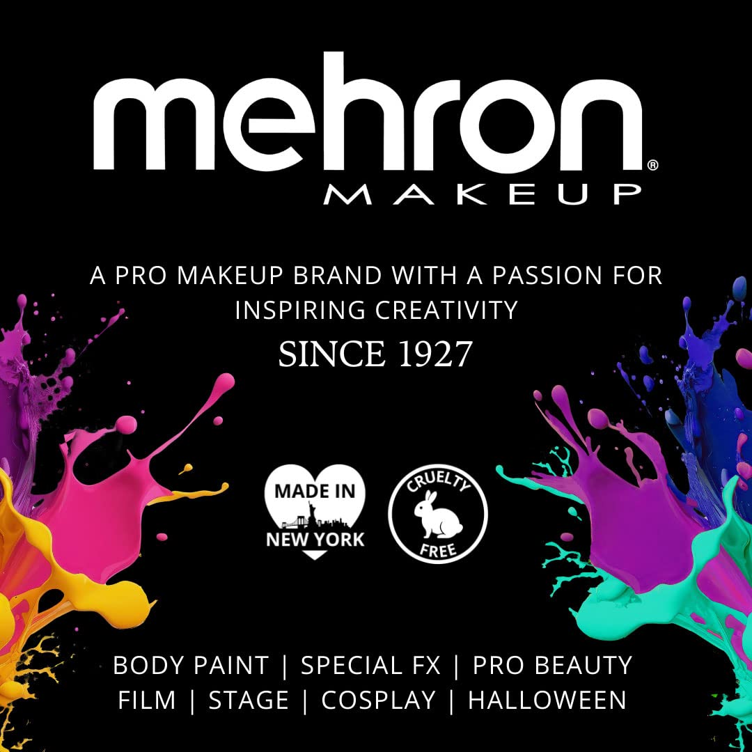 Mehron Makeup Setting Powder | Loose Powder Makeup | Perfect for Halloween 1 oz (28 g) (Neutral)