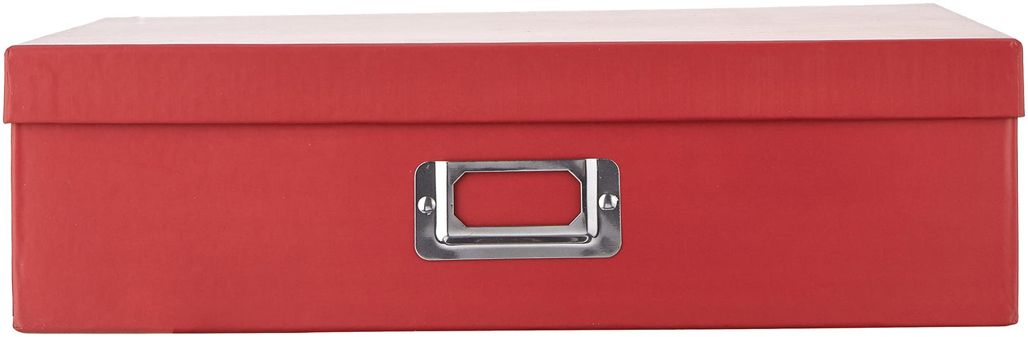 Pioneer Jumbo Scrapbook Storage Box, Red
