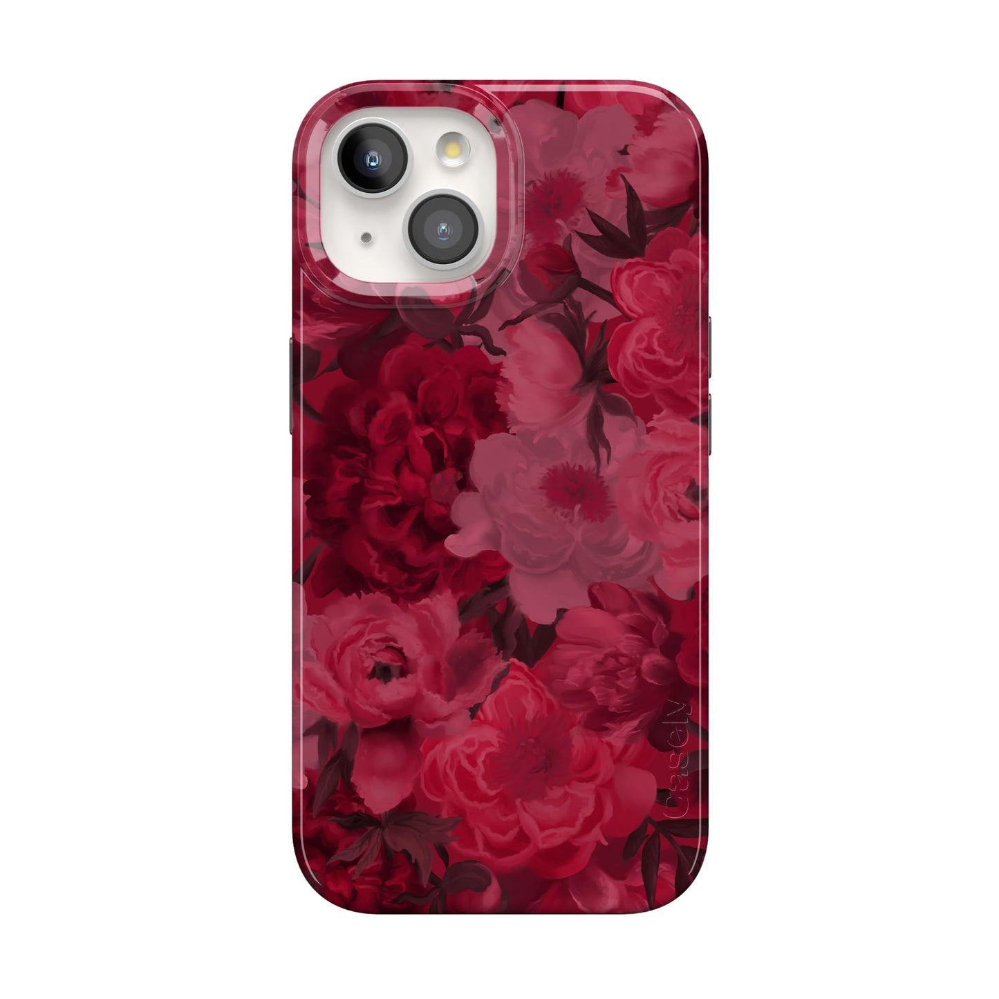 Casely iPhone 15 Plus Case | Fit Check | Neutral Checkerboard Checkered Classic Case | Compatible with MagSafe