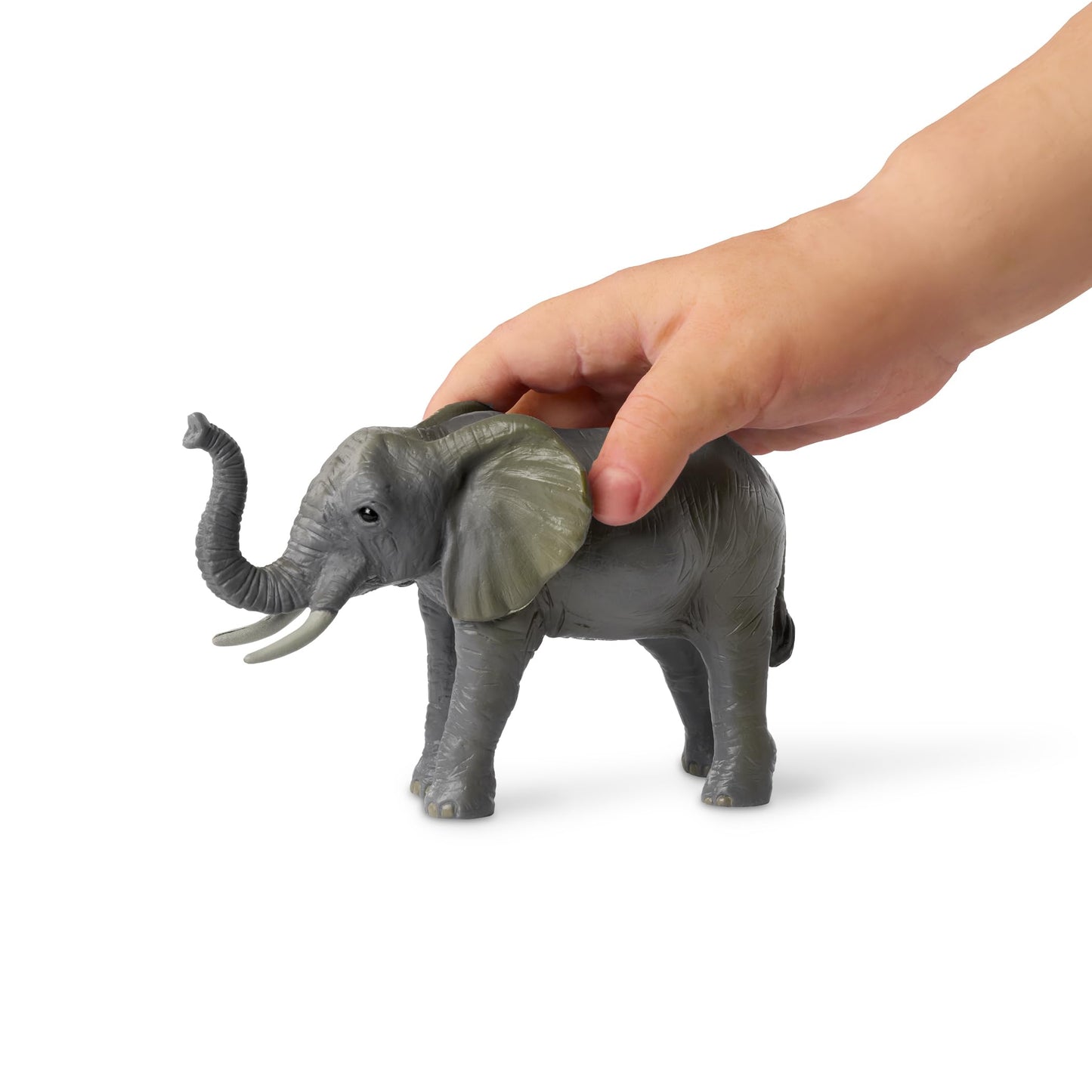 Terra By Battat – 4 Pieces African Elephant Toys Family Set – Realistic Plastic Safari Animals Figures – Animal Toys for Kids 3+ Years – Elephant Gifts & Baby Shower Decorations